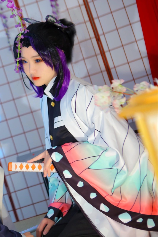 鬼灭之刃 COS正片义忍 - 夏柠柠